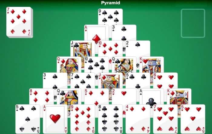 Solo card games for single players