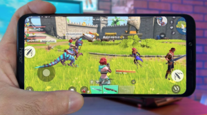 Free-to-play online games for mobile devices